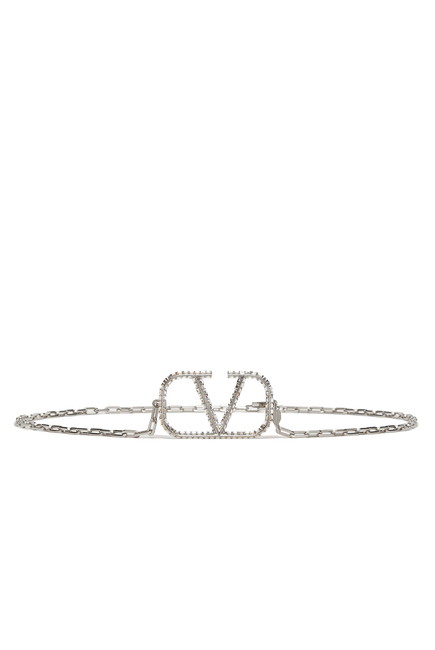 VLogo Signature Chain Belt